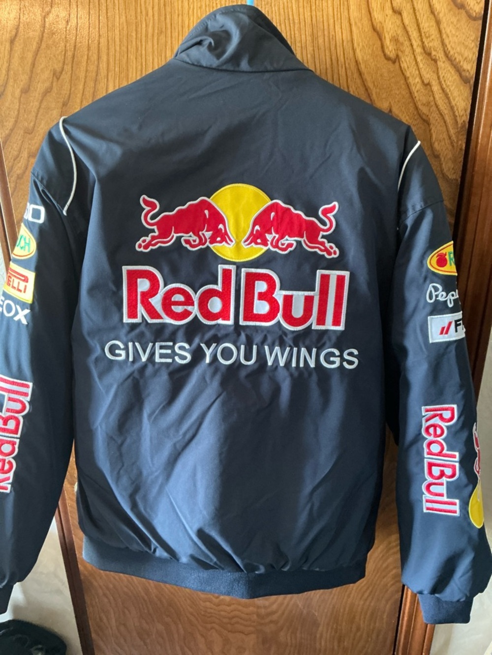 Red Bull Infiniti Racing Team Jacket - Navy with Red & Blue Accents - Picture 2 of 9